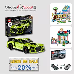 LEGOs Up to 20% Off Hurry